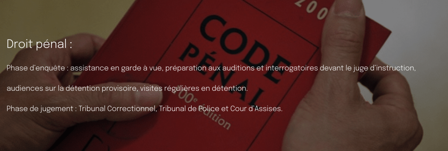 Droit penal